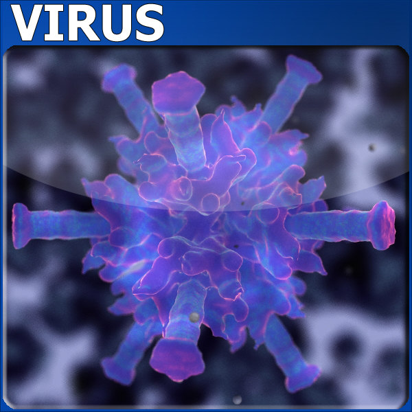 3d model of 22 micro - 22 Virus pack... by MichaelTaylor3D